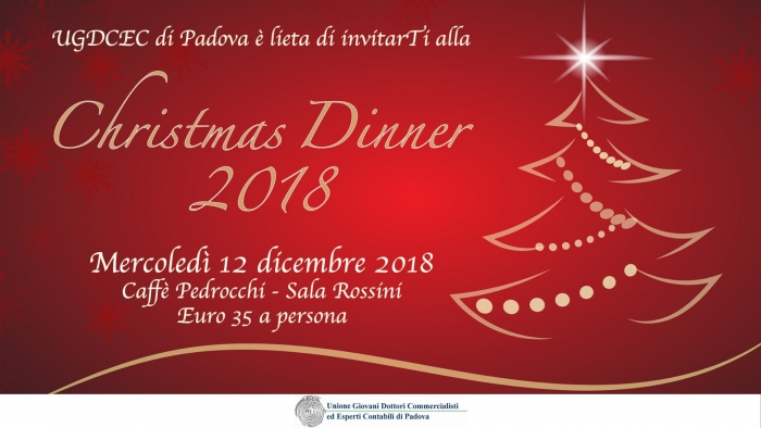 cena natale 2018